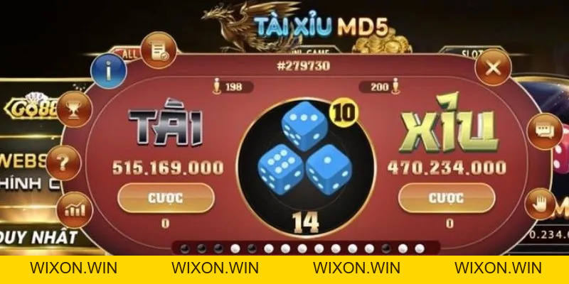 Tai Xiu MD5 - Trải Nghiệm Cá Cược Tài Xỉu Đình Đám Nhất 2026 - Wixon